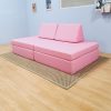 Play Sofa – Light Pink Cotton