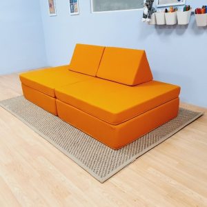 Play Sofa – Orange Cotton