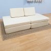Play Sofa – White Suede