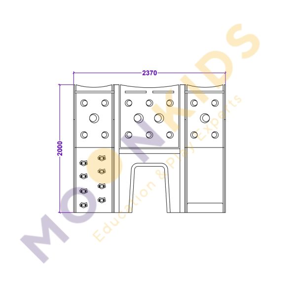 Indoor Mini Deluxe Climbing Frame