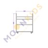 Large Mobile Shelving Unit