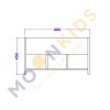 Lightbox Table With Shelf