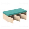 3 Cubbie With Seat
