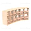 Curved Shallow Cubbies