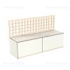 Storage Unit with Trellis
