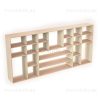 Wall Mounted Multi Cell Shelf Unit