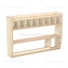 Wall Mounted Nappy Storage Shelf