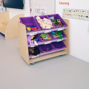 9 Tray Trolley