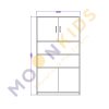 Medium Cupboard with Shelf Storage