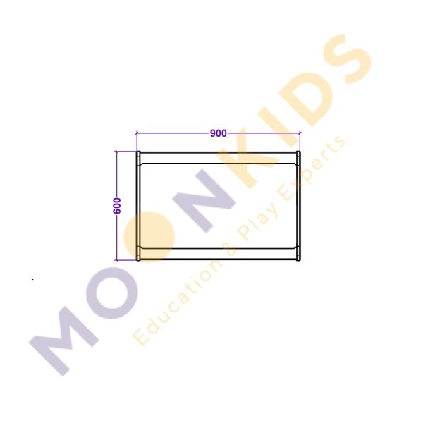 Medium Mobile Shelving Unit