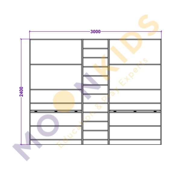 Medium Music Instrument Storage Unit
