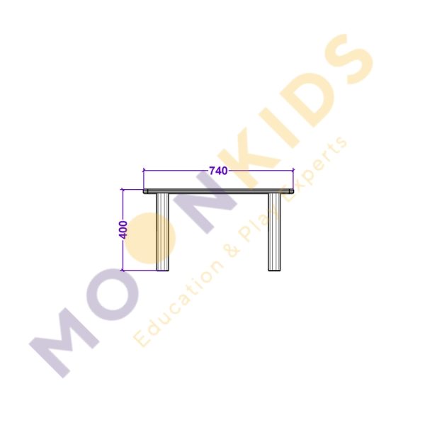 Medium Square Table