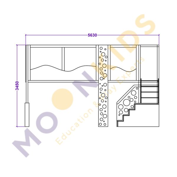 Mezzanine Play Structure 3