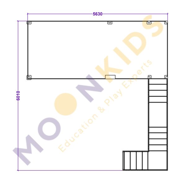 Mezzanine Play Structure 3