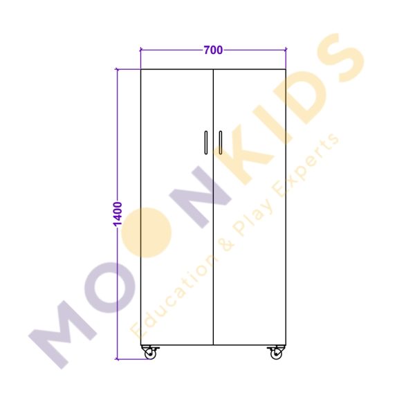 Mobile Cot Cabinet