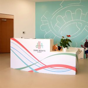 DHA Barsha Reception Desk