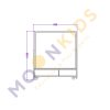 Moon Kids Double Sided Art Easel