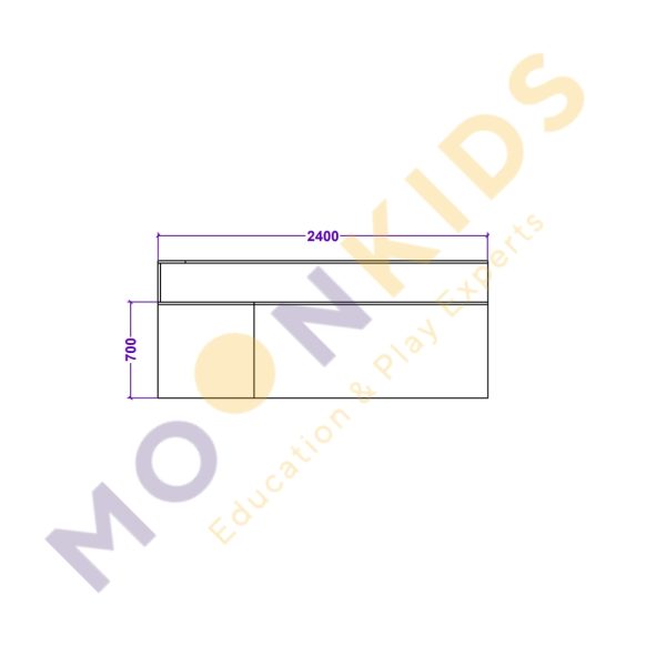 Moon Kids Elite Reception Desk