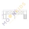 Moon Kids Indoor Play Frame 18 SQM