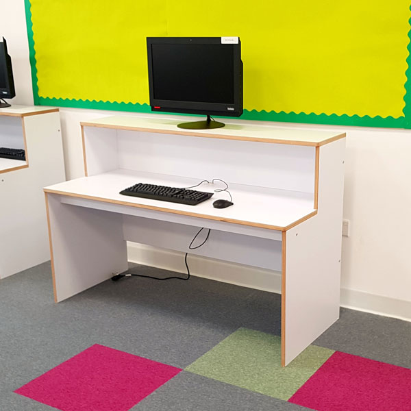 Table With Computer Podium