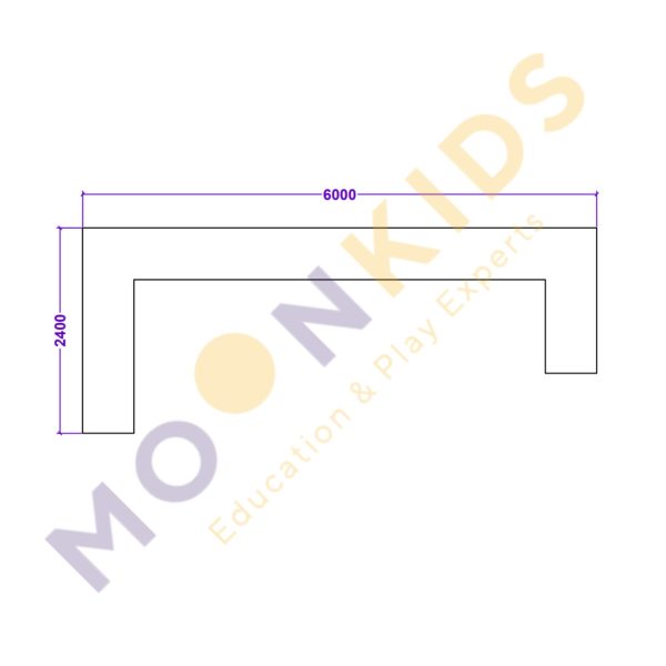Moon Kids Kitchen Counter
