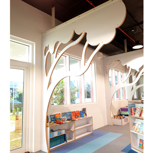 Moon Kids Library Tree Feature