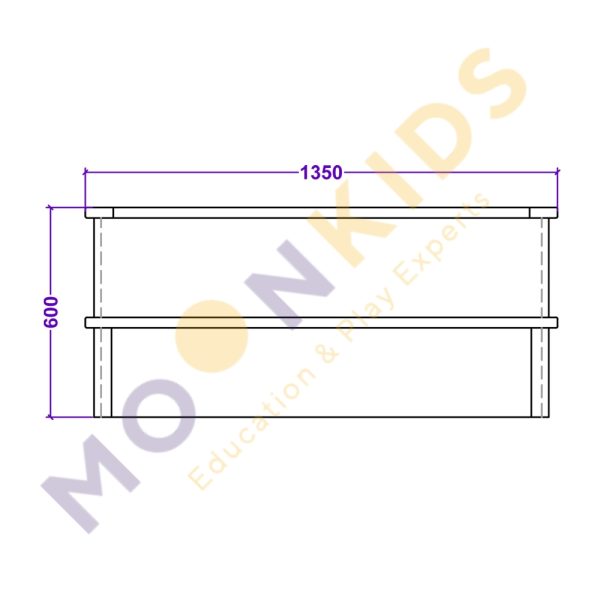 Moon Kids Planter Box With Seating