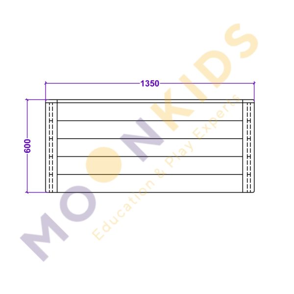 Moon Kids Planter Box