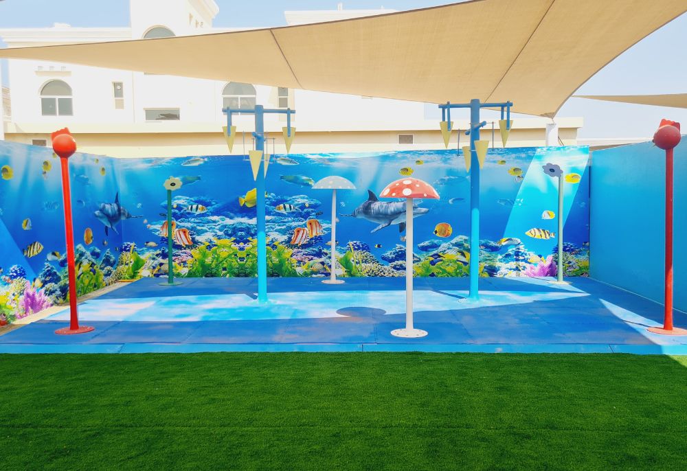 Children House Montessori – Water Splash Pad