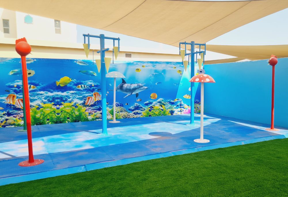Children House Montessori – Water Splash Pad