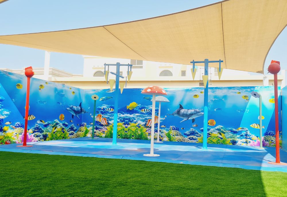 Children House Montessori – Water Splash Pad