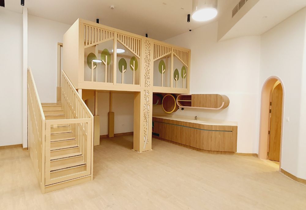 JINS Villanova – Mezzanine Play Structure