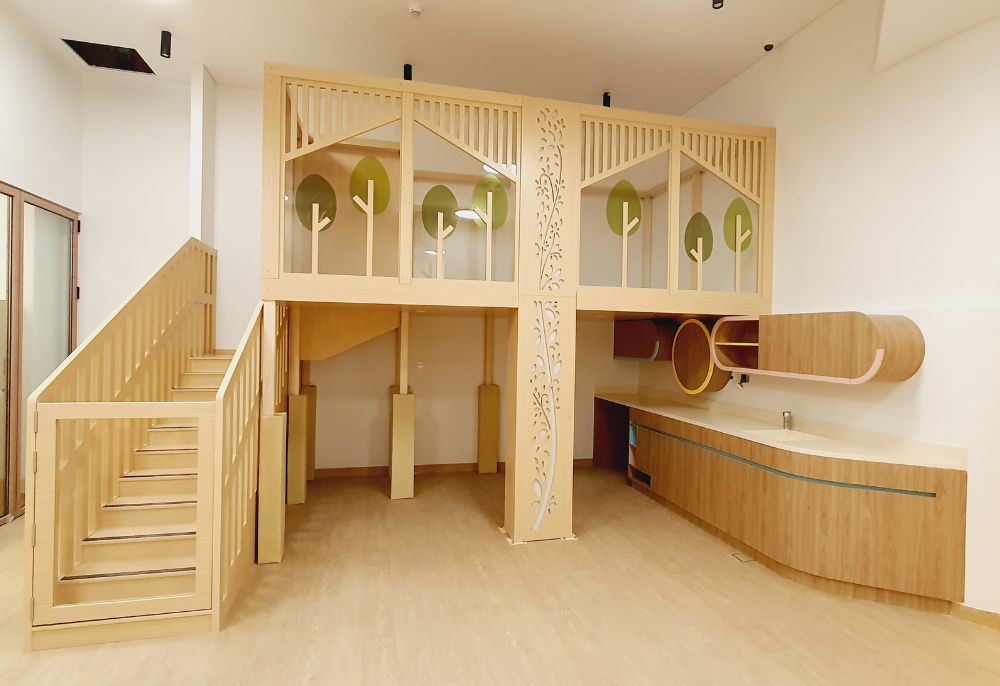 JINS Villanova – Mezzanine Play Structure