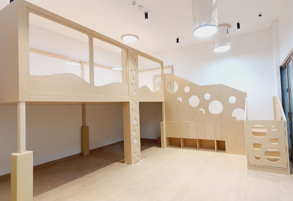 JINS Villanova – Mezzanine Play Structure