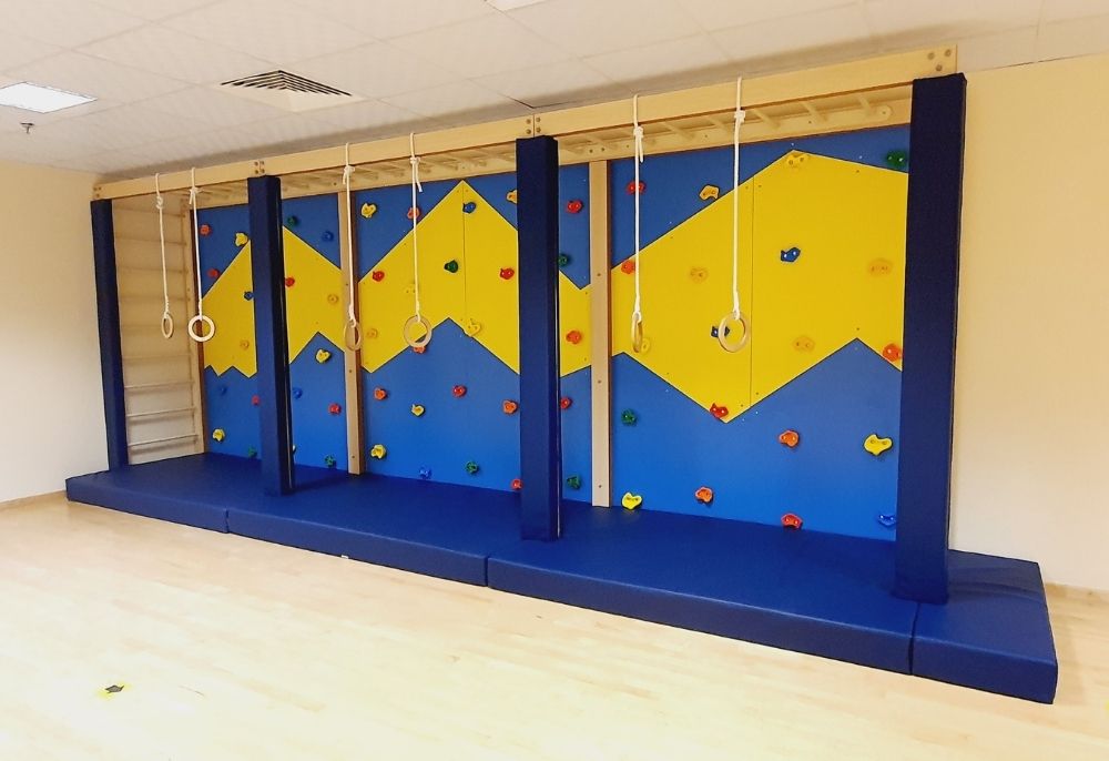 The British School Al Khubairat – Play Equipment Climbing Wall