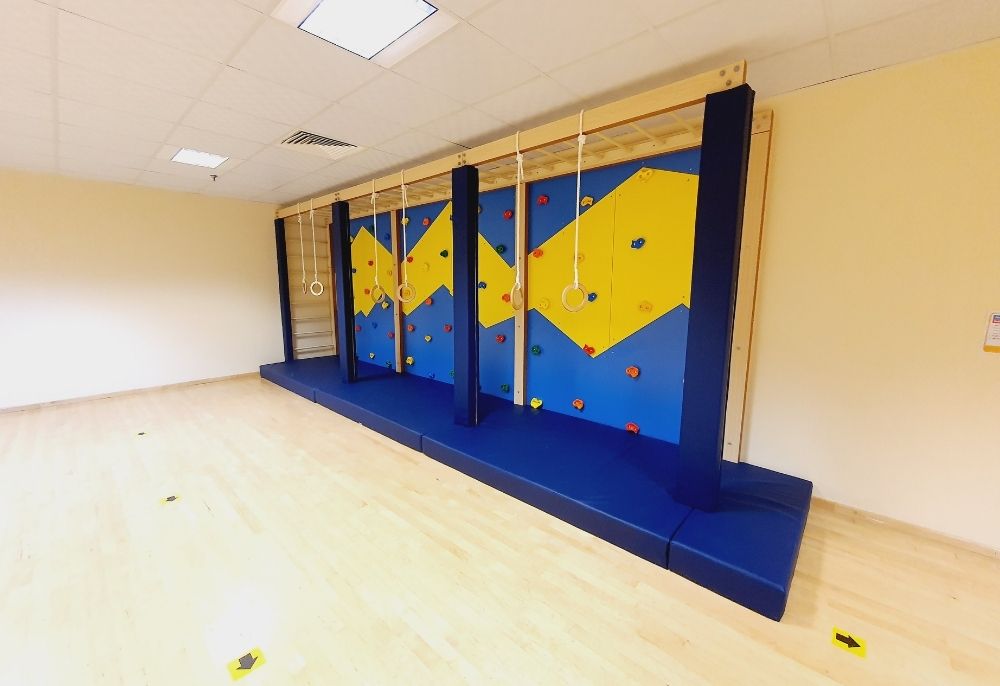 The British School Al Khubairat – Play Equipment Climbing Wall