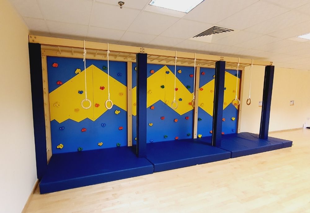 The British School Al Khubairat – Play Equipment Climbing Wall