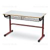 Secondary Class Room – Adjustable Table with Drawer 02