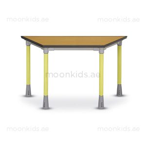 Moon Kids Secondary Class Room Trapezoid Table