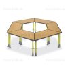 Secondary Class Room – Trapezoid Open Table 1