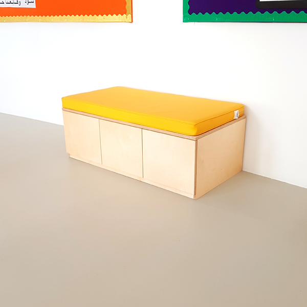 3 Cubbie With Seat