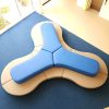Moon Kids Three Seater Zigzag Cushion Seat