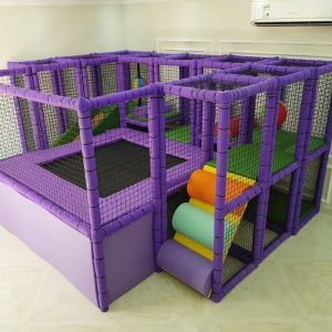 Moon Pod Soft Play Frame with Trampoline