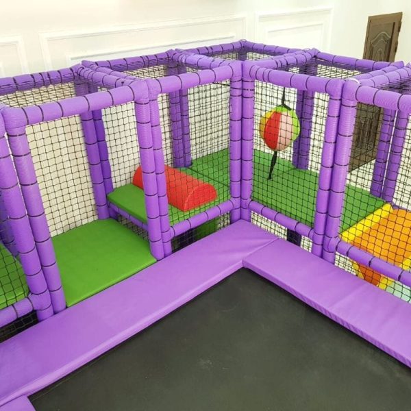 Moon Pod Soft Play Frame with Trampoline