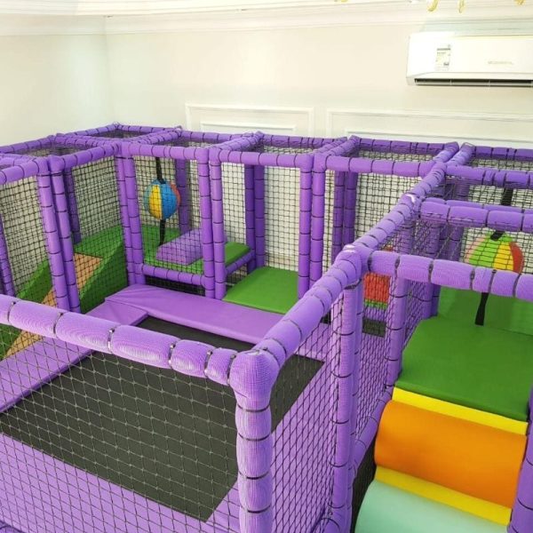 Moon Pod Soft Play Frame with Trampoline