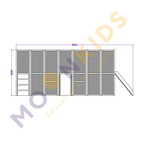 Moon Pod Soft Play Frame Set 1
