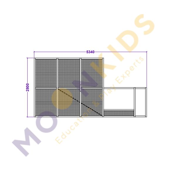 Moon Pod Soft Play Frame Set 5