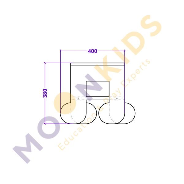 Music Note Stool