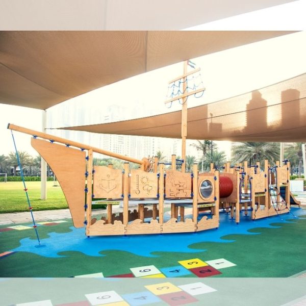 Columbus Ship Climbing Frame at Le Royal Meridien Dubai
