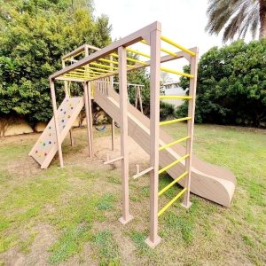 Multi-Purpose Outdoor Physical Play Structure